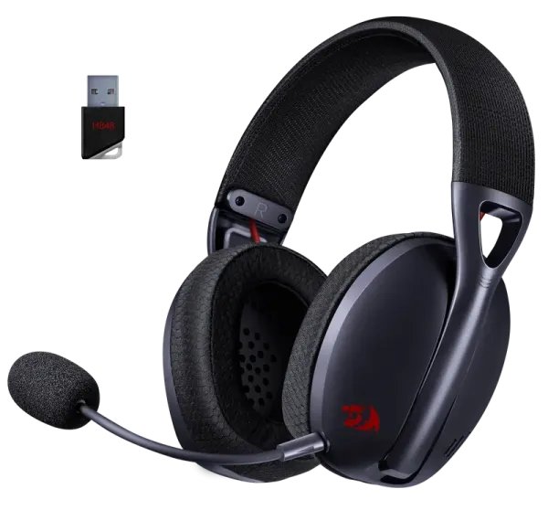 Беспроводная гарнитура Redragon Ire Pro б.п.(BT,2.4G), черный (1/10)