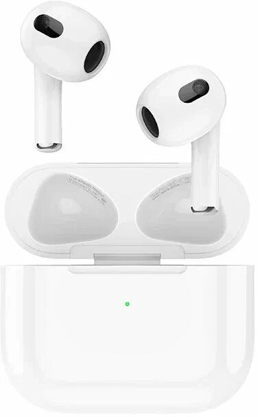 Наушники внутриканальные Borofone BW81 True, пластик, микрофон, bluetooth 5.4, цвет: белый (1/22/132)