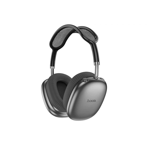 Наушники полноразмерные HOCO W55 Plus Happiness, bluetooth 5.4, AUX, 800mAh, цвет: серый (1/40)
