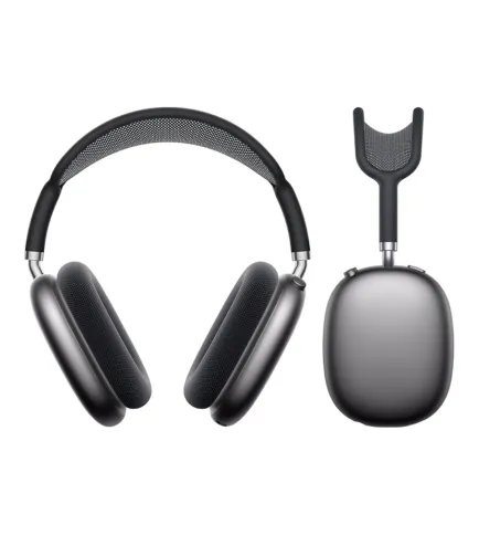 Наушники полноразмерные Borofone BO35 Adorable, магнитные амбушюры, bluetooth 5.4, AUX, цвет: серый (1/40)