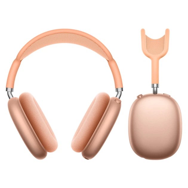 Наушники полноразмерные HOCO W65 Happy, bluetooth 5.4, 400mAh, магнитные амбушюры, цвет: оранжевый (1/40)