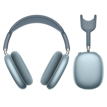 Наушники полноразмерные Borofone BO35 Plus Adorable, магнитные амбушюры, bluetooth 5.4, ANC, AUX, цвет: синий (1/40)