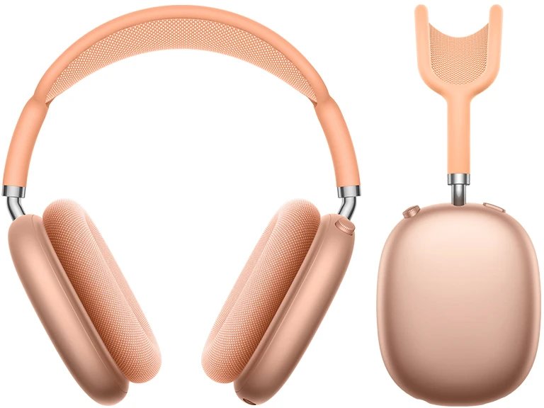 Наушники полноразмерные HOCO W65 Plus Happy, bluetooth 5.4, ANC , 400mAh, магнитные амбушюры, цвет: оранжевый (1/40)