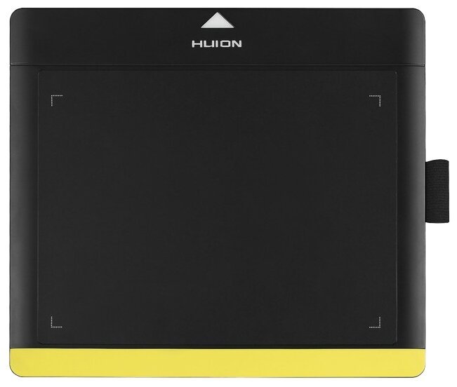 Графический планшет Huion 680TF черный/желтый