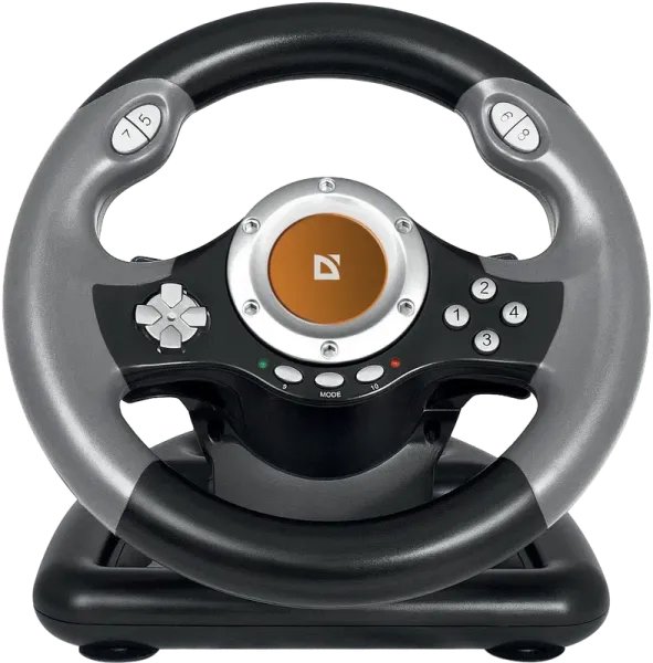 Игровой руль Challenge Mini LE USB, мини, 10 кнопок, серый/черный