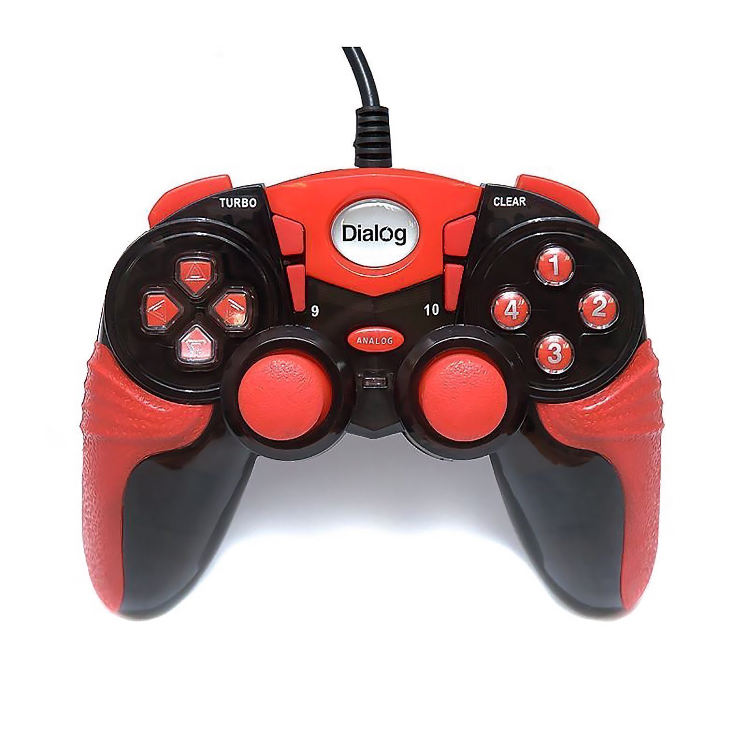 Геймпад Dialog Action GP-A15 для ПК (black/red) (65675)