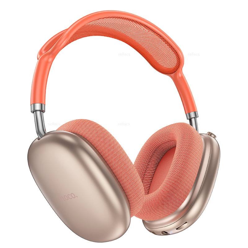 Наушники полноразмерные bluetooth HOCO W55 Pleasing BT headphones (розовый)