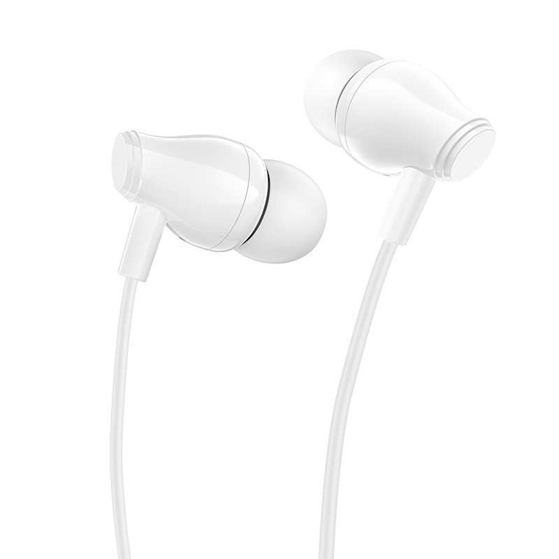 Наушники BOROFONE BM61 Wanderer universal earphones with mic (белый)