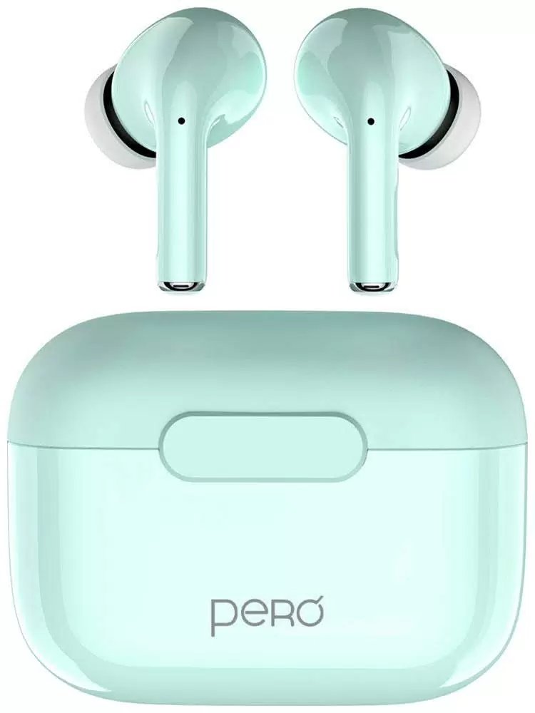 Наушники беспроводные PERO TWS06 Comfort (PTWS06G) Green