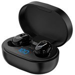 Наушники беспроводные SONNEN EP-BH25B, Bluetooth 5.3, черные, 514125