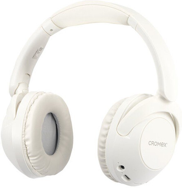 Наушники беспроводные CROMEX HP-043W, Bluetooth 5.4, белые, 514120