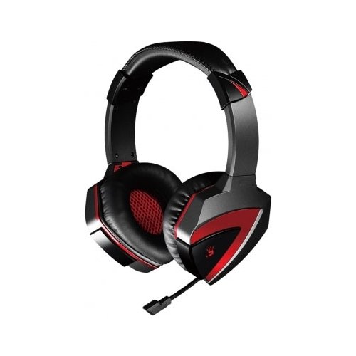 Наушники игровые с микрофоном A4TECH Bloody G500 (черно-красный)