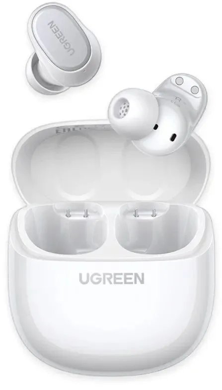 Наушники беспроводные UGREEN WS220 (75627) Wireless Bluetooth HiTune Dots Earbuds белый