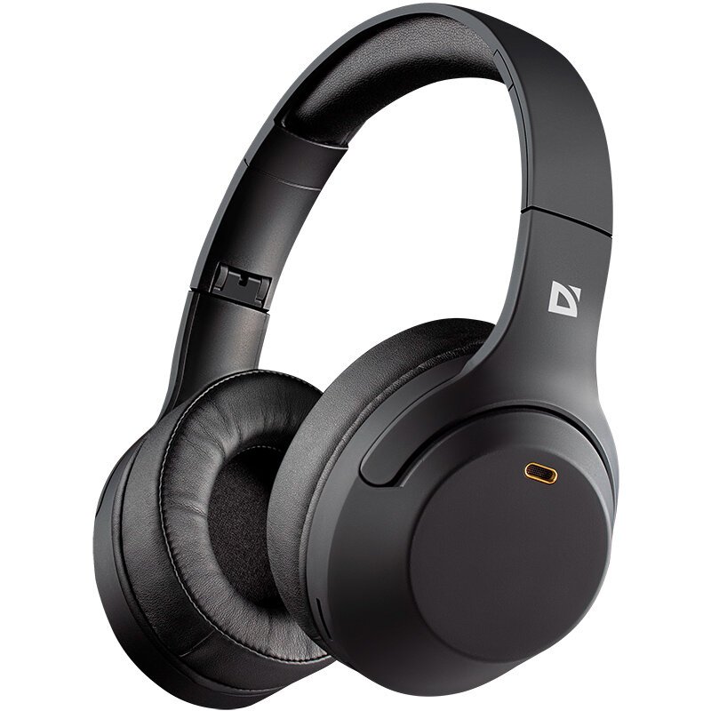 Беспроводная гарнитура DEFENDER FreeMotion B690 черный, микрофон, Bluetooth 63690