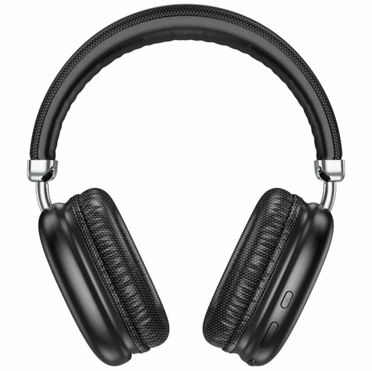 Наушники полноразмерные bluetooth HOCO W35 Max Auspicious ANC noise reduction BT headphones (черный)