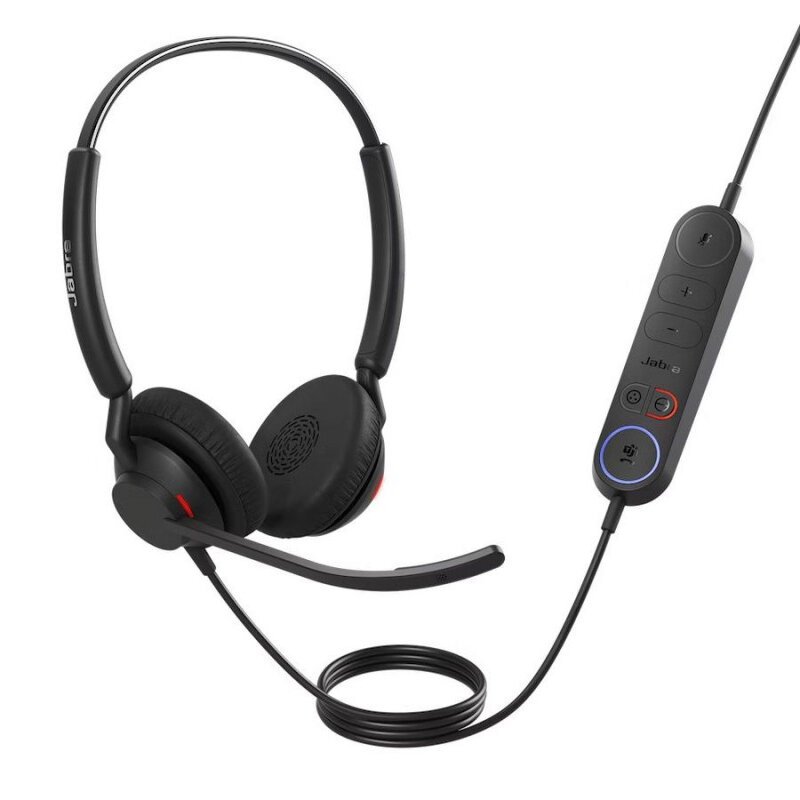 Гарнитура Jabra Engage 40, для контактных центров, накладные, проводные, черный