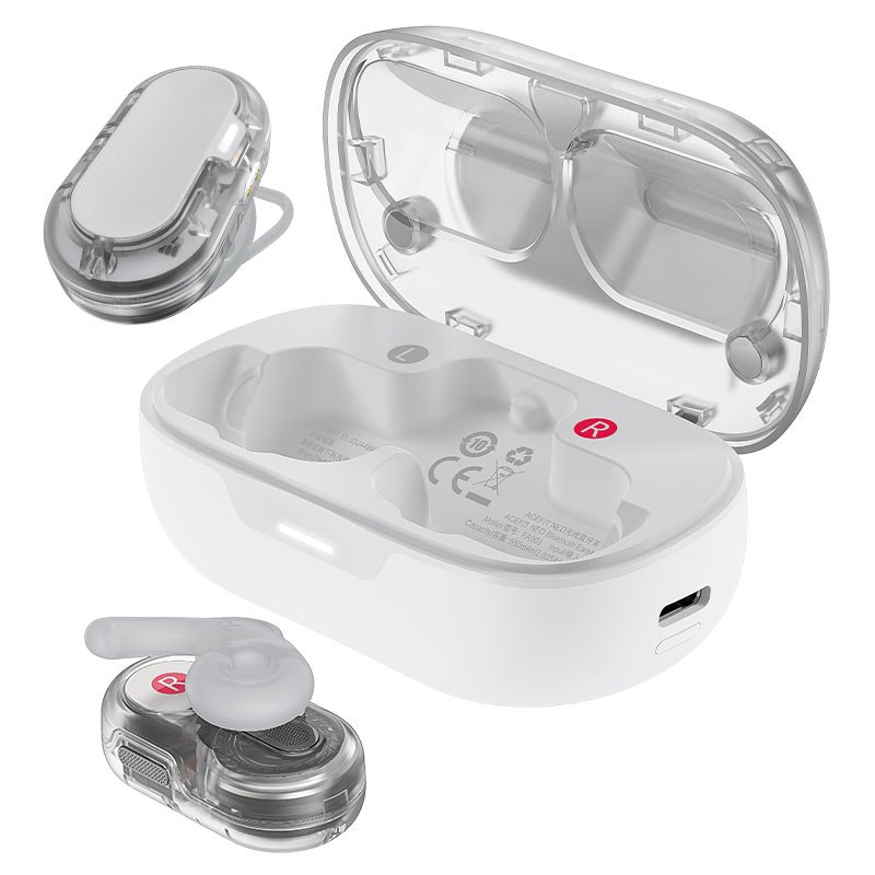 Наушники ACEFAST FA003 Acefit Neo Wireless Open Earbuds White