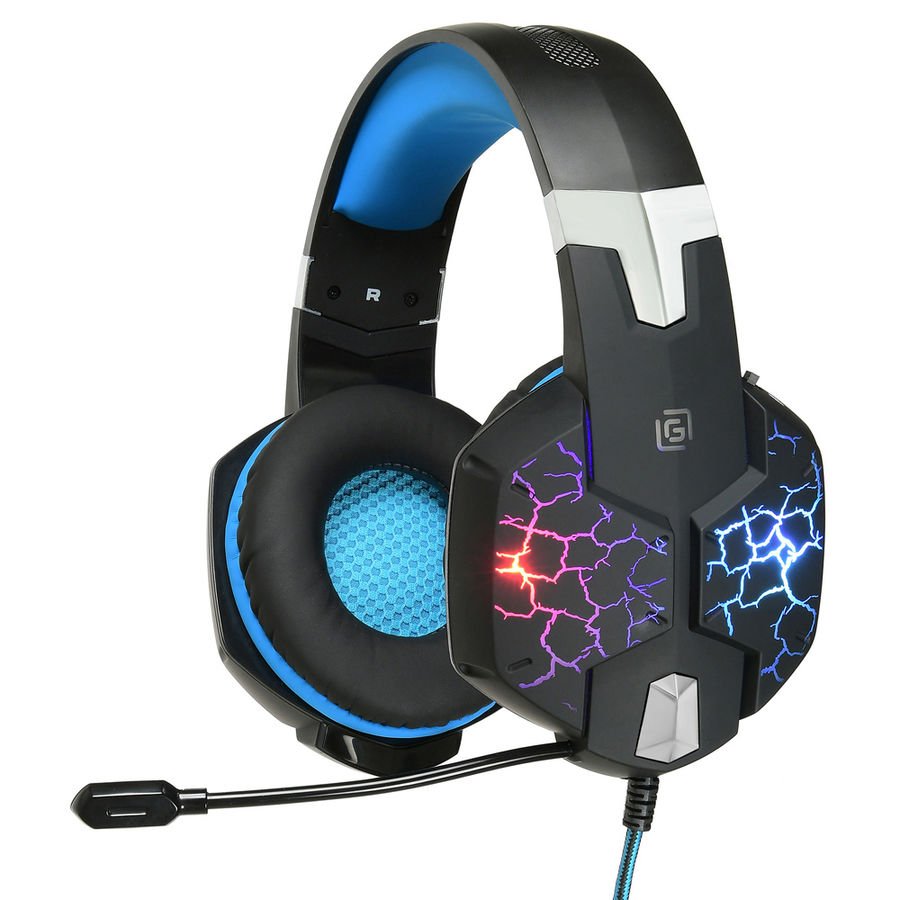 Наушники с микрофоном Oklick HS-L930G Snorter черный/синий
