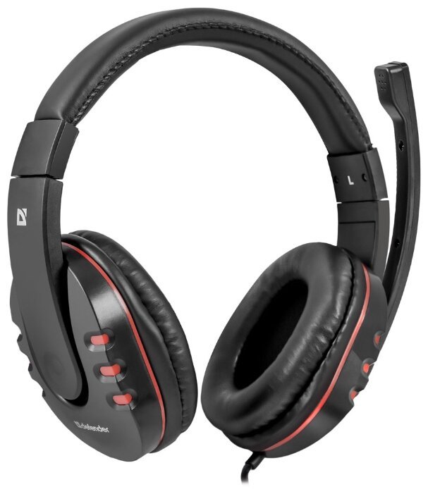 Гарнитура DEFENDER Warhead G-160 черный, кабель 2,5 м 64113