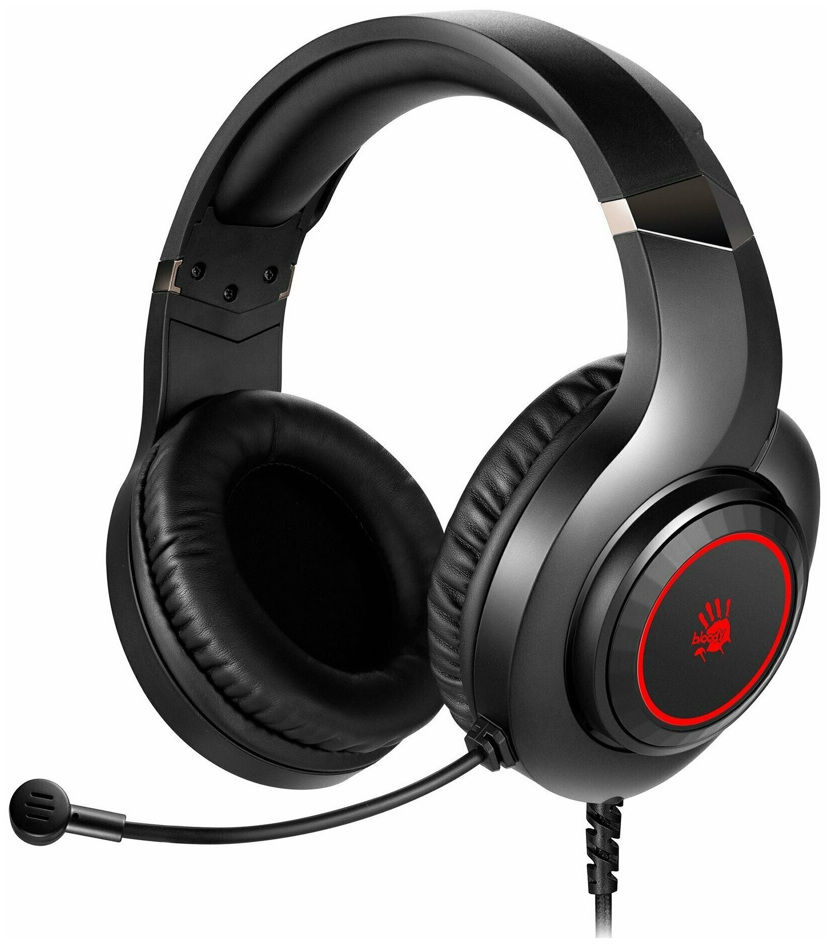 Наушники игровые с микрофоном A4TECH Bloody G220S (черный)