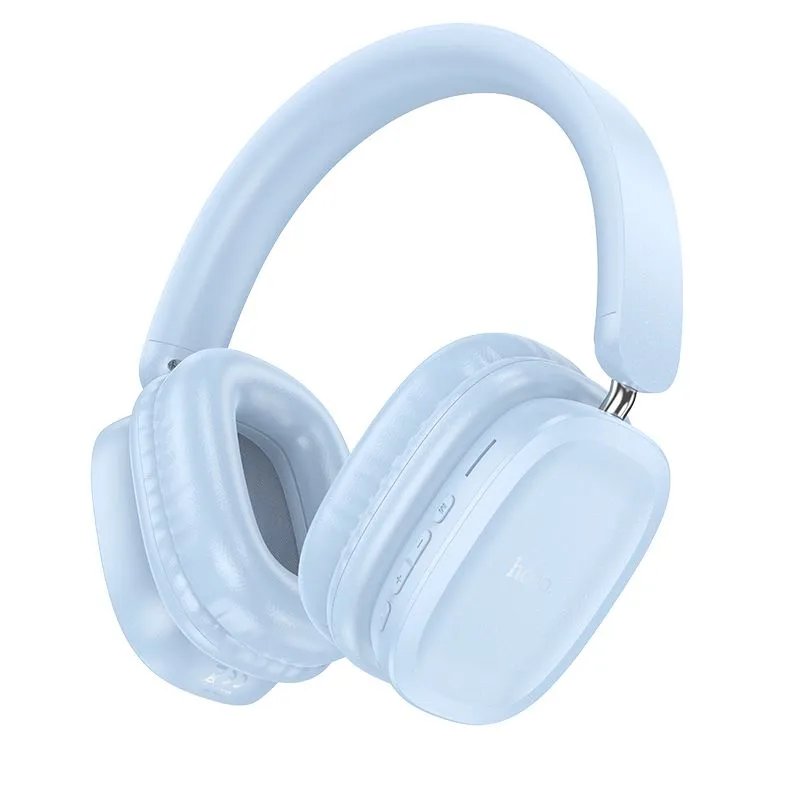 Наушники полноразмерные bluetooth HOCO W51 Delightful BT (голубой)