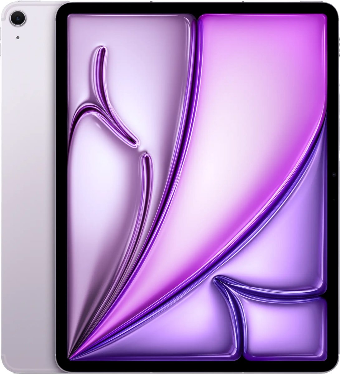 Планшет Apple iPad Air 2025 M3 4.05 8C 8/128Gb фиолетовый (MCNL4LL/A) 13" IPS 2732x2048 iOS 12Mpix 12Mpix BT WiFi 10hr