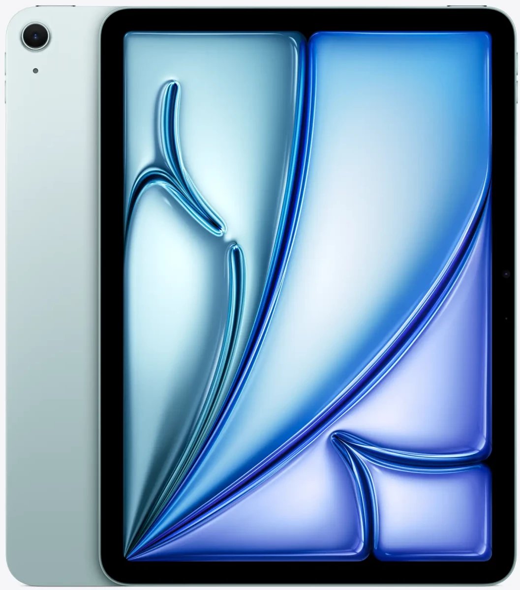 Планшет Apple iPad Air 2025 MC9X4LL/A M3 4.05 8C RAM8Gb ROM128Gb 11" IPS 2360x1640 iOS синий 12Mpix 12Mpix BT WiFi 10hr