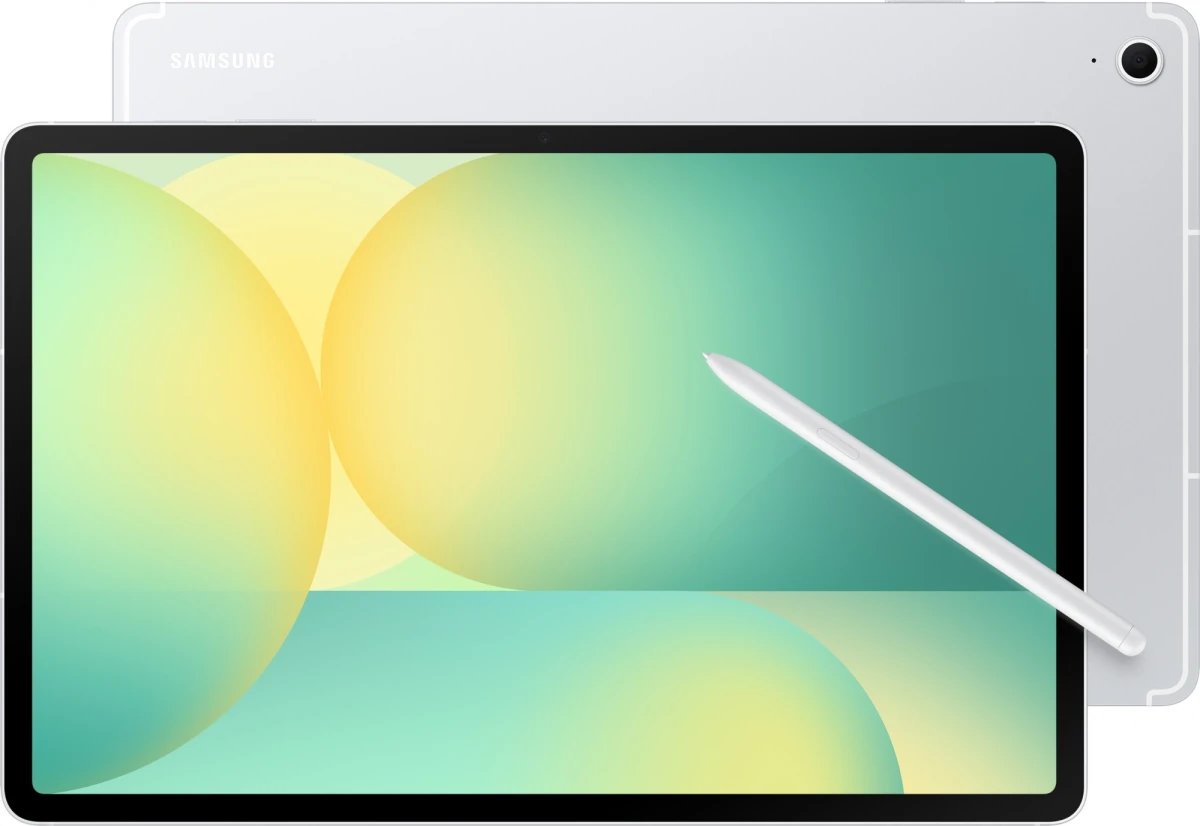 Планшет Samsung Galaxy Tab S10 FE+ SM-X626BZSRCAU 1580 (2.9) 8C 8/128Gb 13.1" TFT 2880x1800 5G 1Sim eSIM Android 15 серебристый 13Mpix 12Mpix BT WiFi