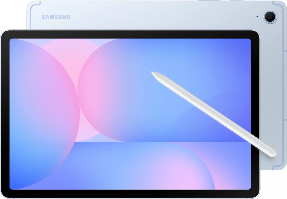 Планшет Samsung Galaxy Tab S10 FE SM-X526BLBRCAU 1580 (2.9) 8C 8/128Gb 10.9" TFT 2304x1440 5G 1Sim eSIM Android 15 голубой 13Mpix 12Mpix BT WiFi