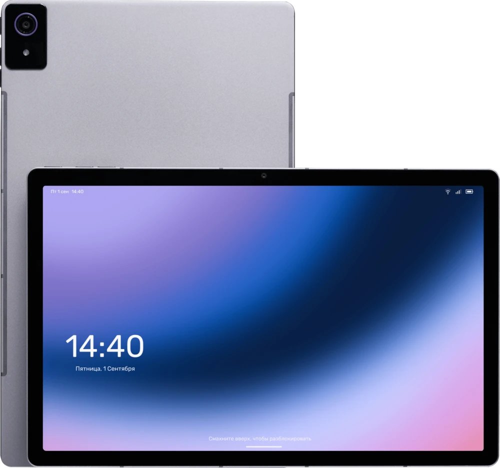 Планшет KVADRA TS11.1B2 (Y23T01PO2425R-61AE2A) 10.95", 2000x1200, 6+128ГБ, LTE, NFC, стилус, 9000mAh, KvadraOS, Аргент (РСЕН.466229.001-01)