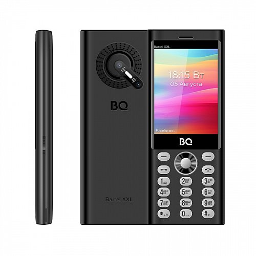 Мобильный телефон BQ 3598 Barrel XXL Black+Silver