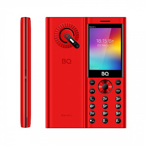 Мобильный телефон BQ 2458 Barrel L Red+Black