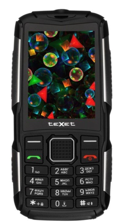 Мобильный телефон TEXET TM-D314 черный
