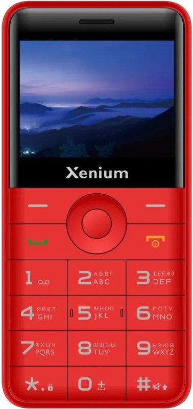 Мобильный телефон Philips Xenium X700 Red