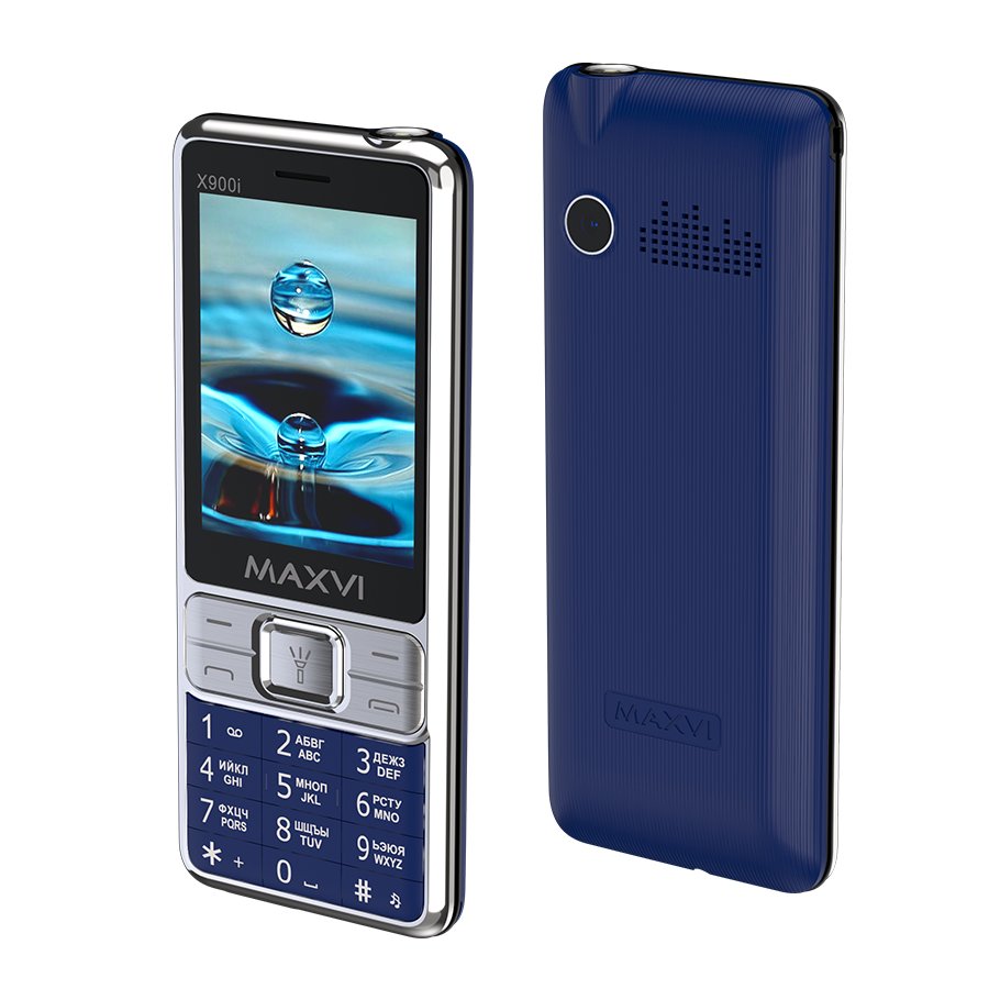 Мобильный телефон Maxvi X900i синий