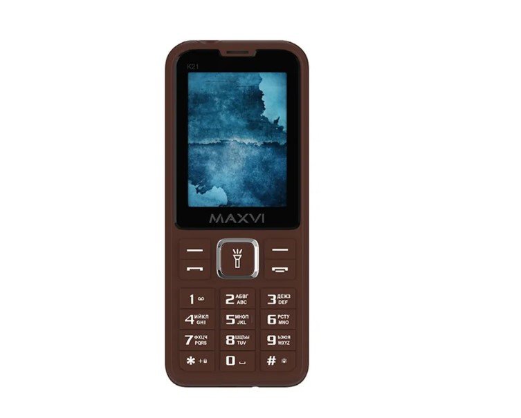 Мобильный телефон Maxvi K21 шоколадный