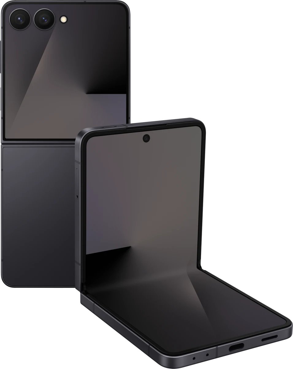 Смартфон Samsung Galaxy Flip7 12/256Gb черный (SM-F766BZKGCAU) 3G 4G 1Sim 6.9" 1080x2520 Android 16 50Mpix 802.11 a/b/g/n/ac/ax/be NFC GPS GSM900