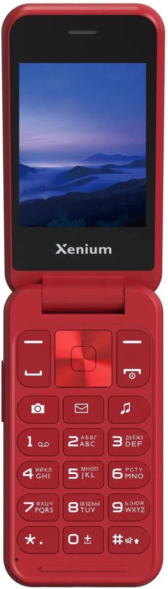 Мобильный телефон Philips Xenium X680 Red