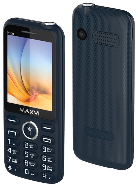 Мобильный телефон Maxvi K15n синий