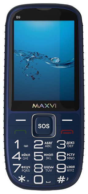 Мобильный телефон Maxvi B9 синий