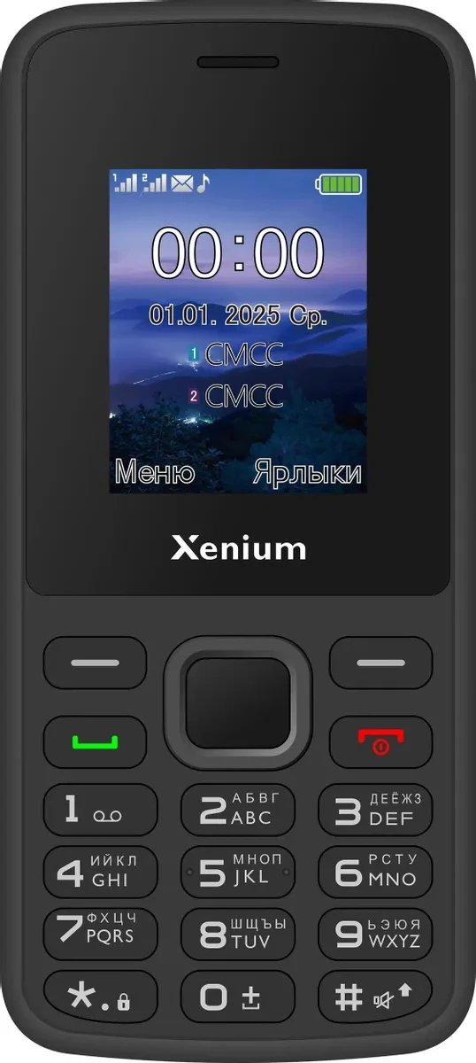 Мобильный телефон Philips Xenium X175 Black