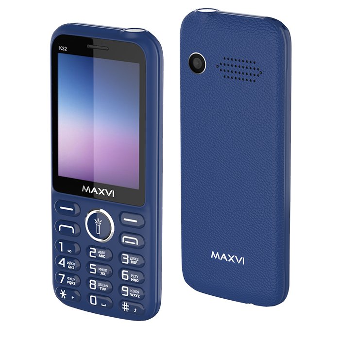Мобильный телефон Maxvi K32 синий