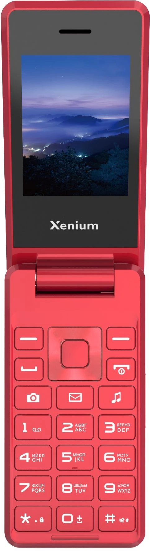 Мобильный телефон Philips Xenium X600 Red