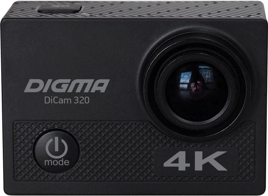 Экшн-камера Digma DiCam 320 черный