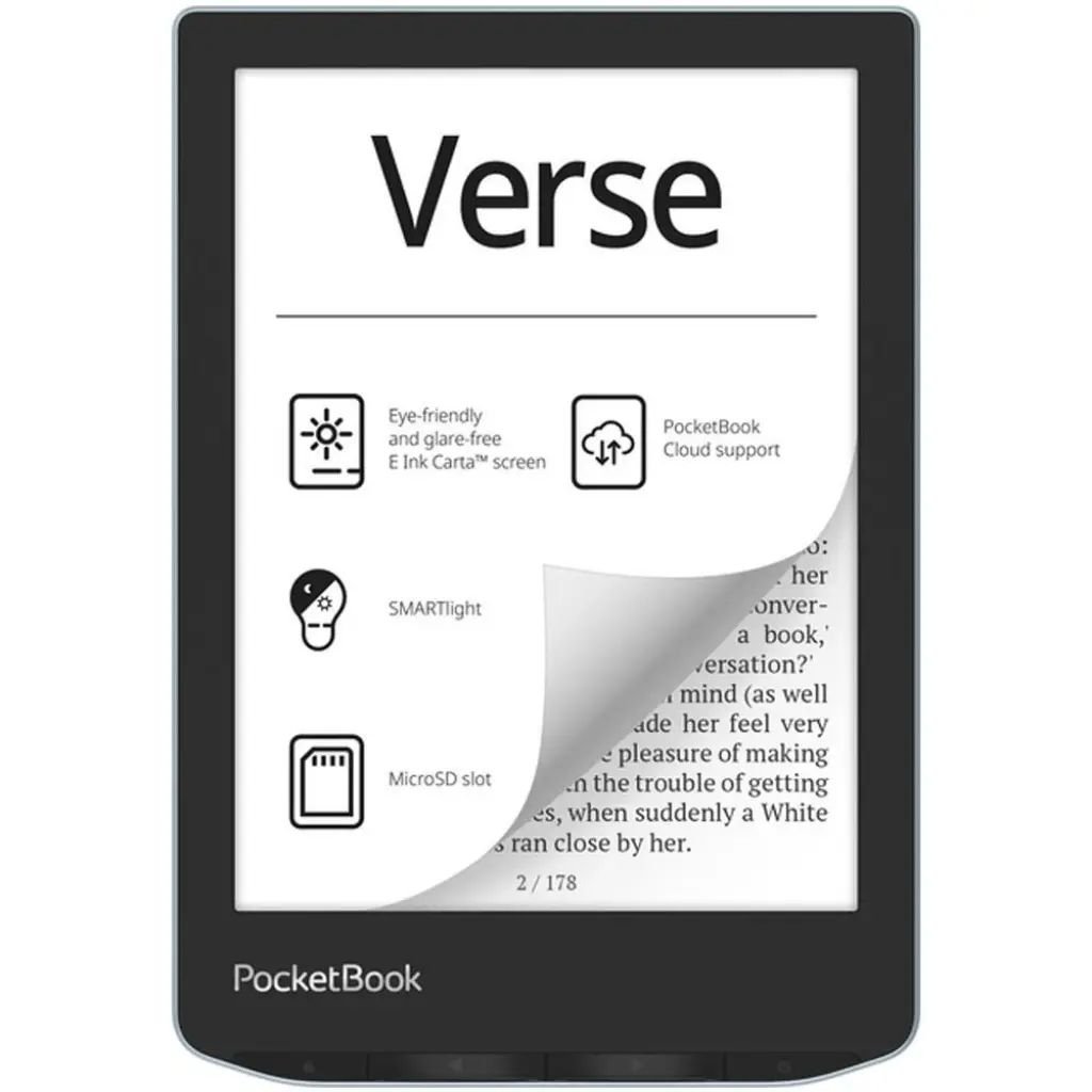 Электронная книга PocketBook 629 CIS (PB629-2-CIS) Bright Blue