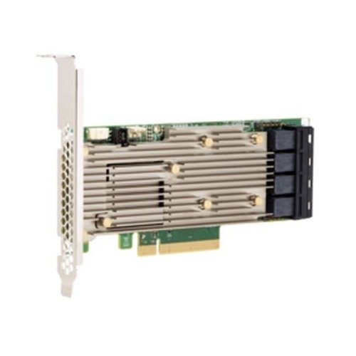 Контроллер LSI MegaRAID 9460-16I SGL (05-50011-00) PCIe 3.1 x8 LP, SAS/SATA/NVMe, RAID 0,1,5,6,10,50,60, 16port(4 x int SFF8643), 4GB Cache, 3516ROC