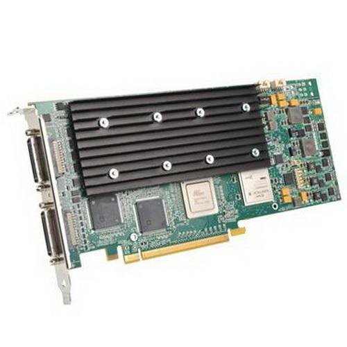 Видеокарта Matrox (MURA-MPX44HF) 4 outputs, 4 inputs PCIe x16 (Gen2) 2GB1 64 Gbit/sec,  out SL-DVI 2048x1152, output: RGB (VGA) 2048x1536