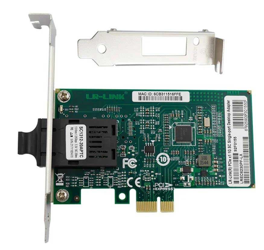Сетевой адаптер LR-LINK LREC6230PF-SFP PCIE 1GB 1000MBPS Single