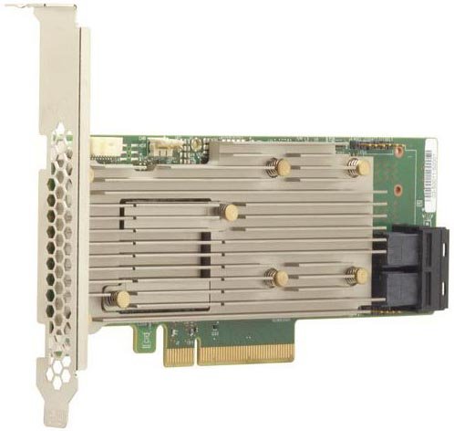 Контроллер LSI MegaRAID 9460-8I SGL (05-50011-02) PCIe 3.1 x8 LP, SAS/SATA/NVMe, RAID 0,1,5,6,10,50,60, 8port(2 x int SFF8643), 2GB Cache, 3508ROC