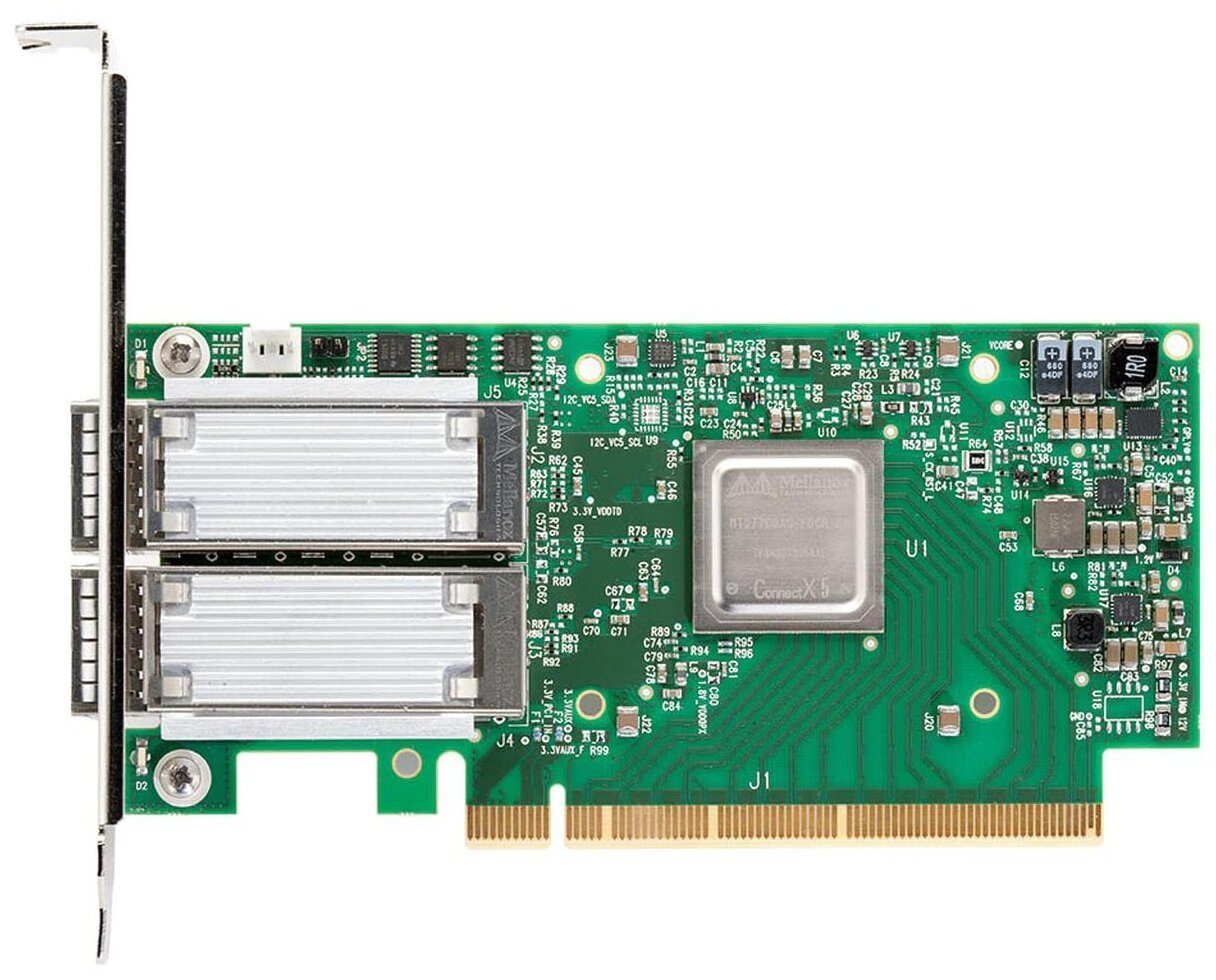 Сетевой адаптер MELLANOX MCX556A-ECAT PCIE 100GB Dual Port